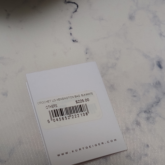 NEW Kurt Geiger London Kensington Large Crochet Shoulder Bag - Picture 12 of 15